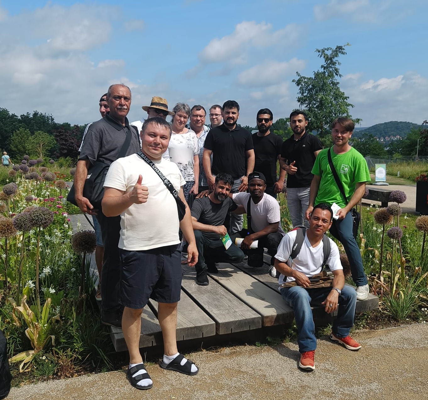 FGL-Willkommenslotse begeistert Geflüchtete für den Galabau