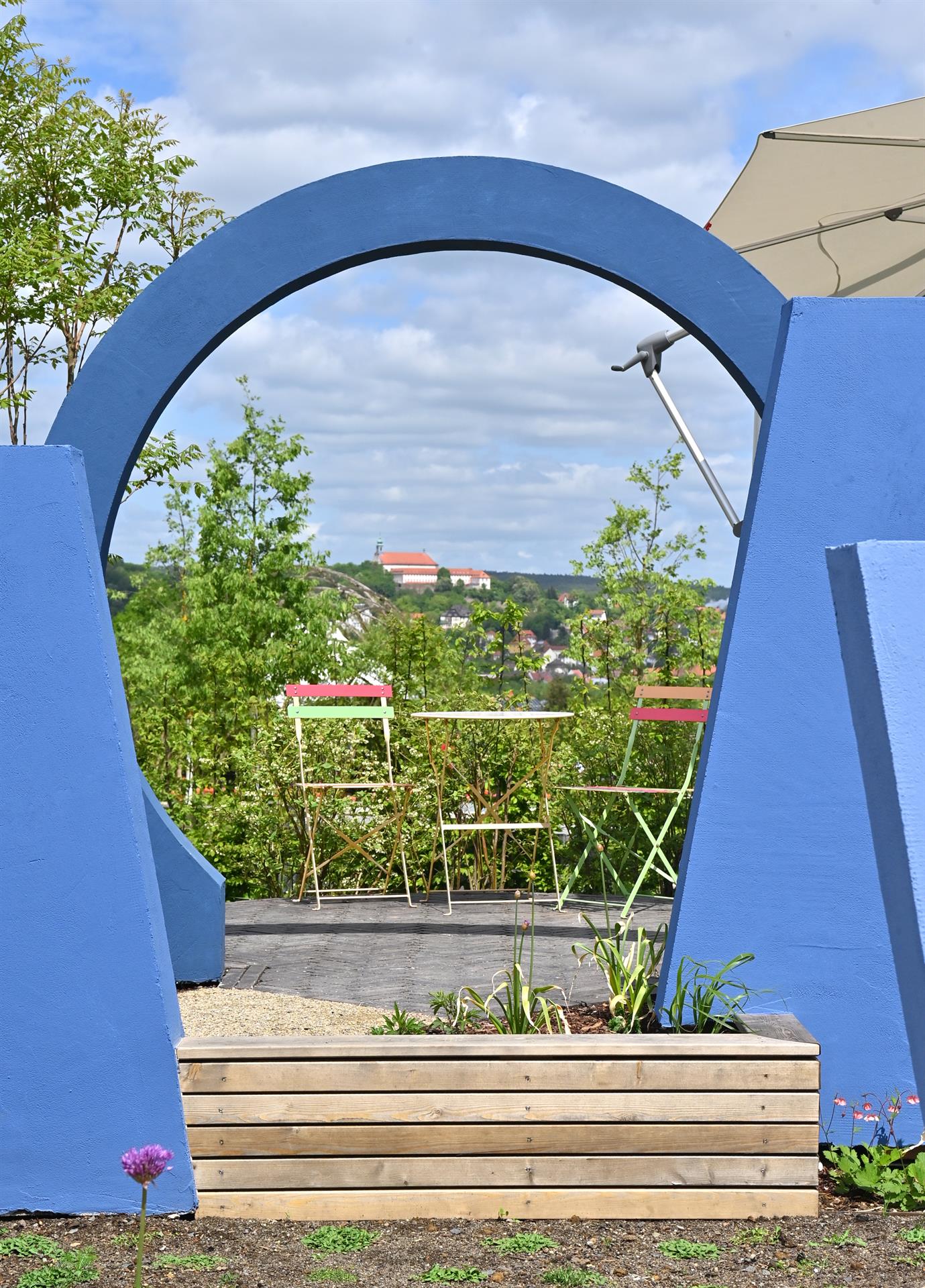 Christian Schelleis setzt mit seinem LGS-Schaugarten in Fulda auf Perspektive(n)