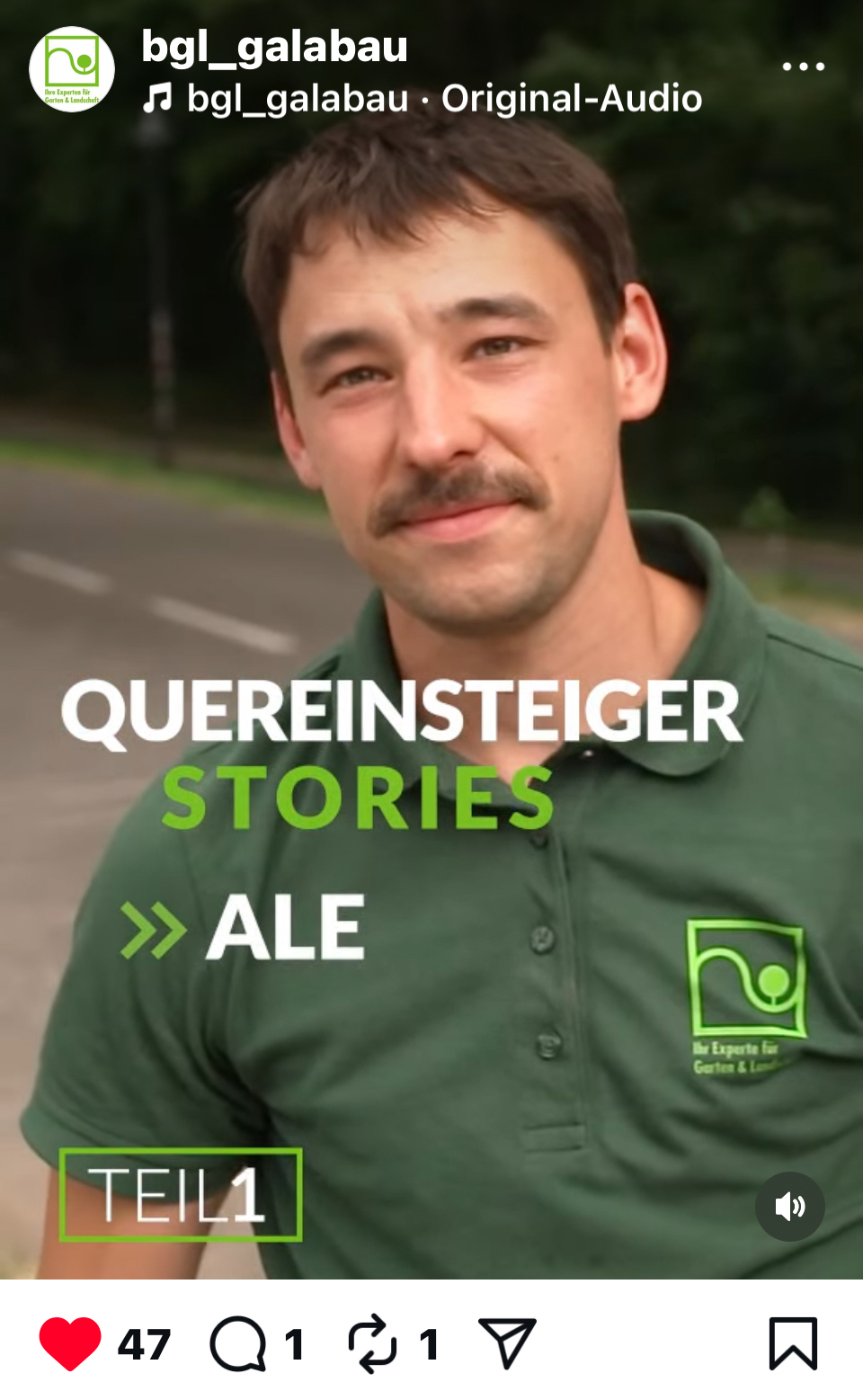 Social Media Kanäle des BGLs