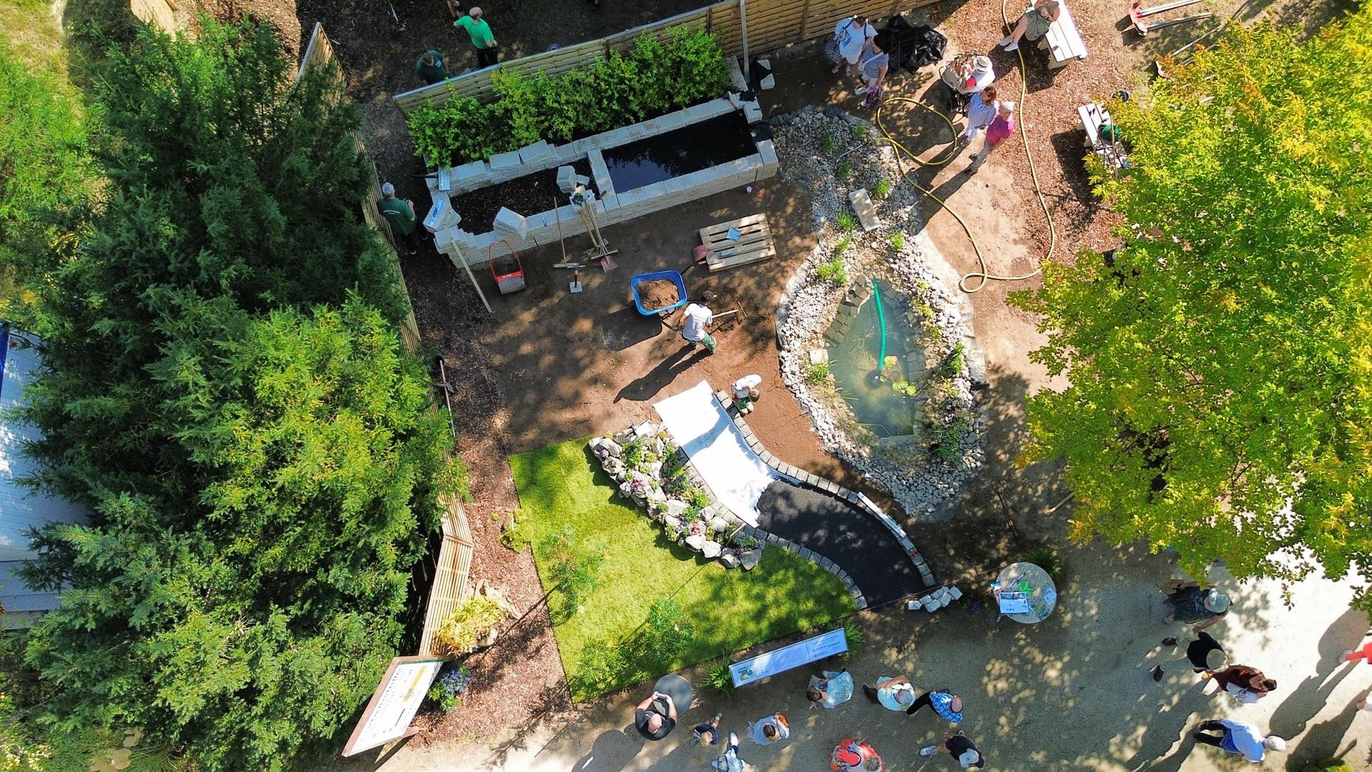 Lehrbaustelle auf dem Fürstlichen Gartenfest 2025: Nachwuchs im Garten- und Landschaftsbau begeistert mit Kreativität und Praxis-Know-how