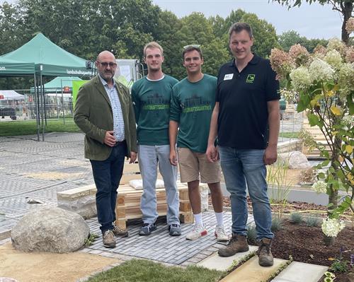 Spitzenleistung in Grün: Deutschlands beste Nachwuchs- Landschaftsgärtner messen sich in Berlin