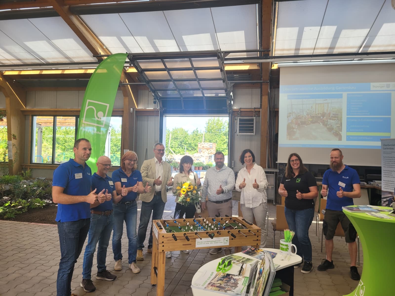 FGL Hessen-Thüringen bei den Thüringer Gartentagen in der Landeshauptstadt Erfurt