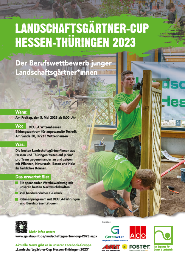 Landschaftsgärtner-Cup Hessen-Thüringen am 05.05.2023 in Witzenhausen